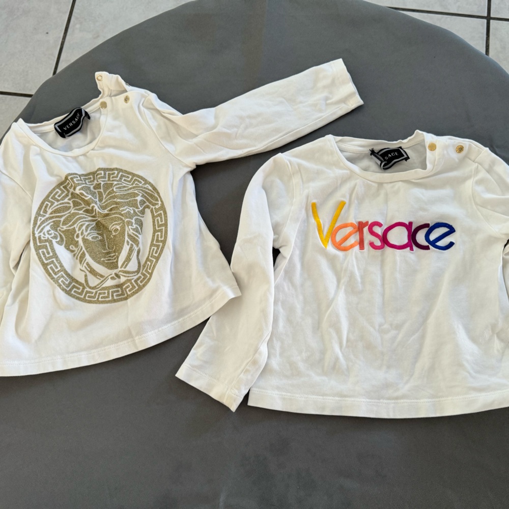 Two Versace tops